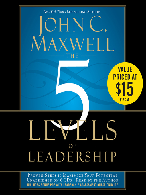 Title details for The 5 Levels of Leadership by John C. Maxwell - Wait list